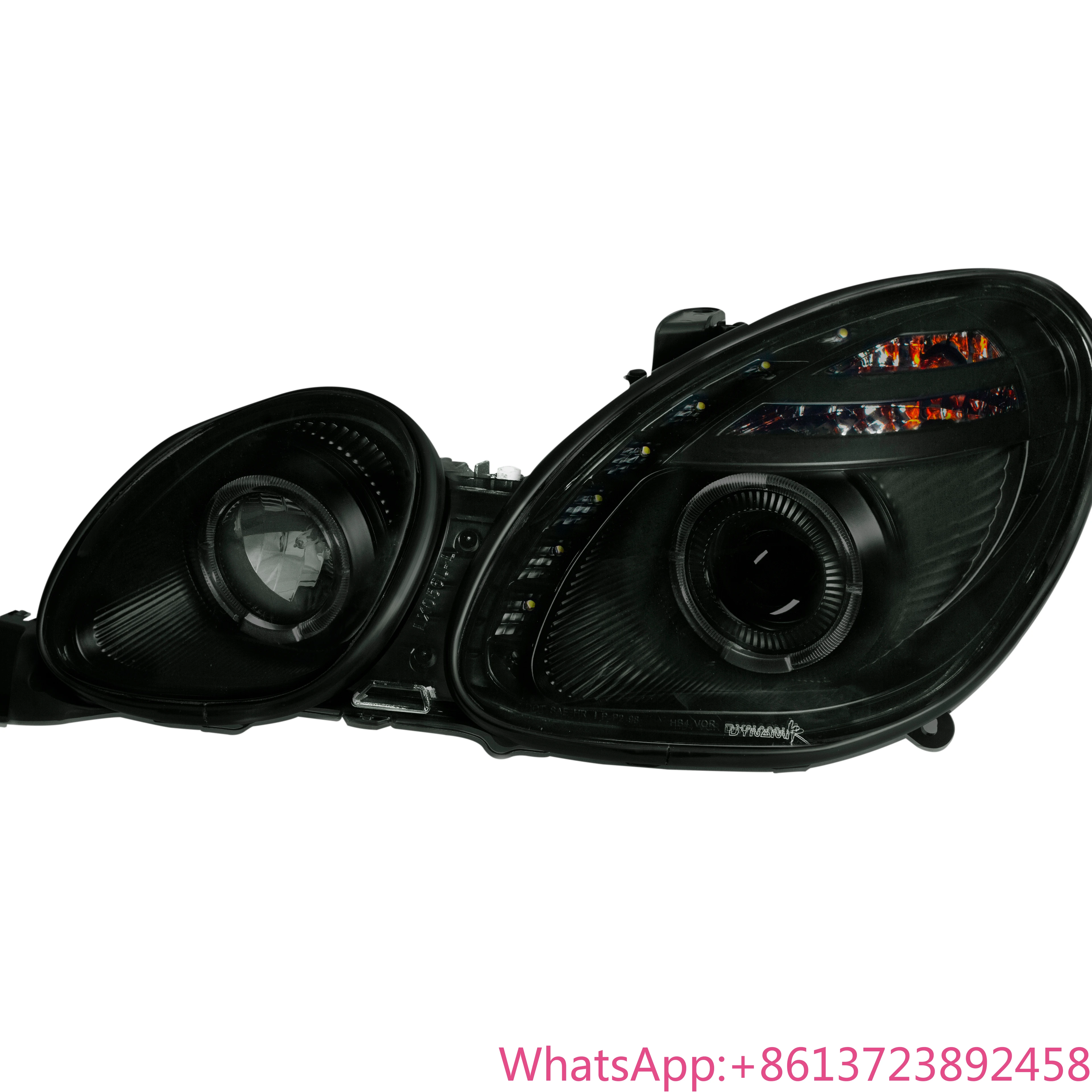 

Hot-selling Halo Projector Headlights w/ SMD LED Light Strip FOR 1998-2005 Lexus GS300/GS400/GS430 (Black /Smoke)