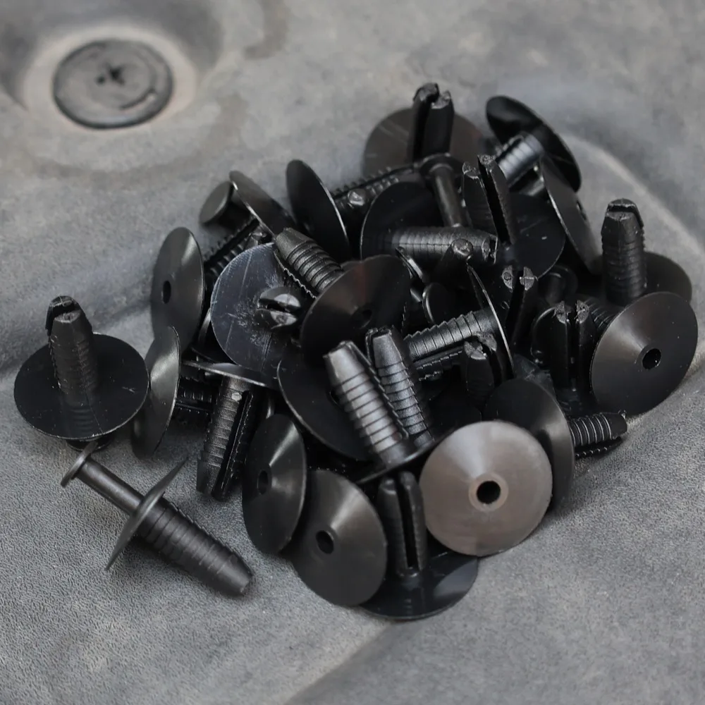 100-10pcs Car Bumper Trim Door Sill Wheel Arch Clip Retainer BMW357 Series Interior Accessories Car Rivet Clip Replaceable Parts