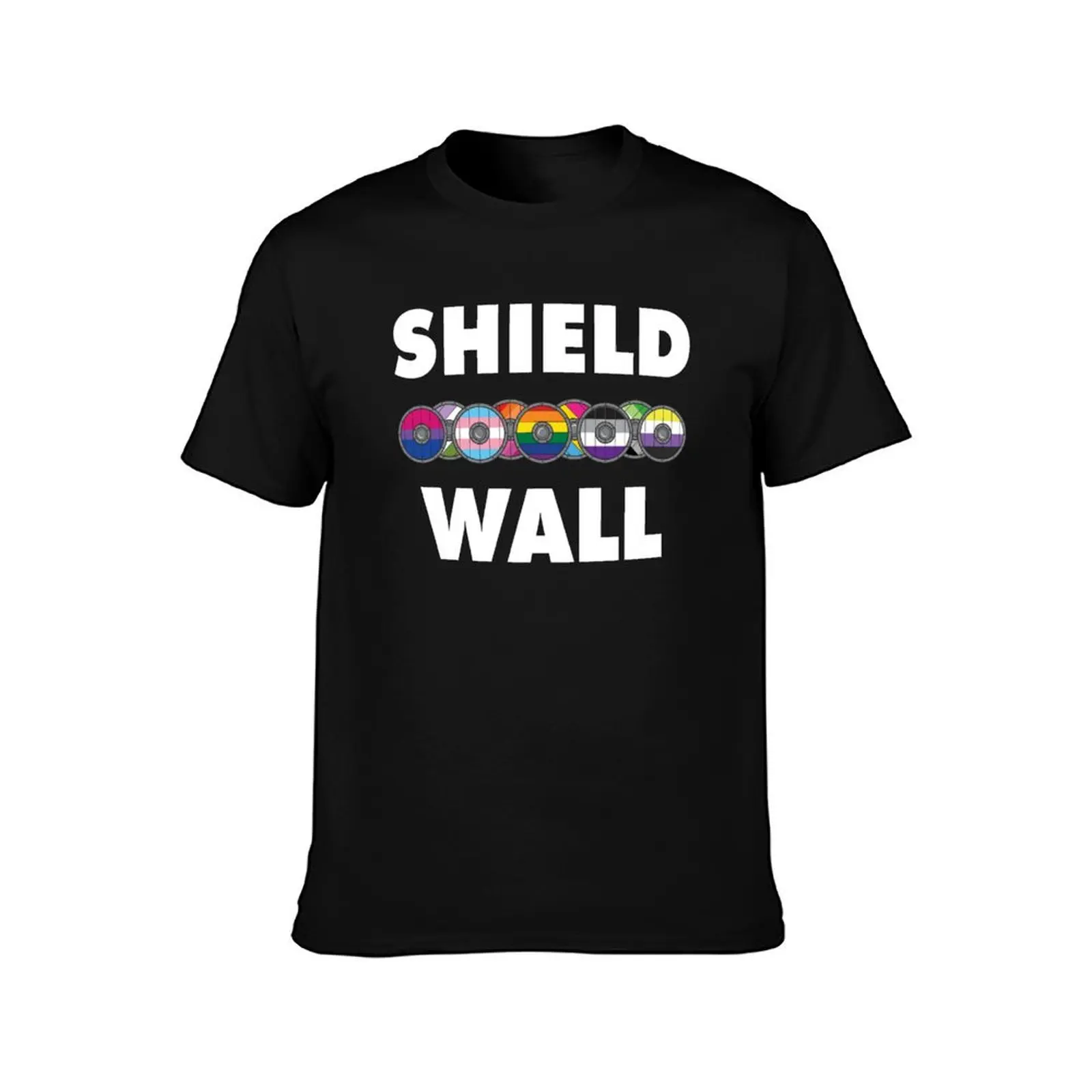 Shield Wall T-Shirt cotton t shirts high quality T-Shirt