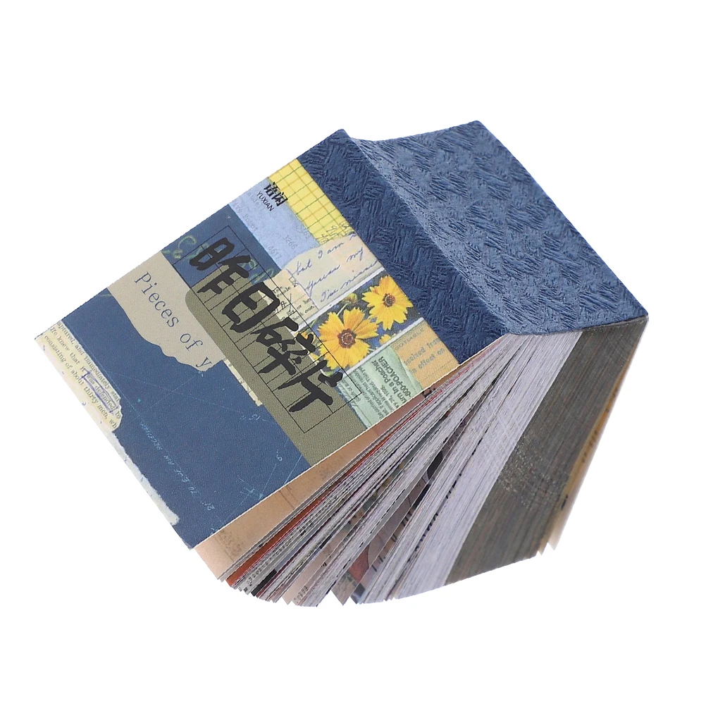 2 قطعة كتب القصاصات خمر الرجعية المجلات ورقة مجموعة كتيبات المحمولة للإبداعية DIY بها بنفسك ألبومات سكرابوكينغ القرطاسية