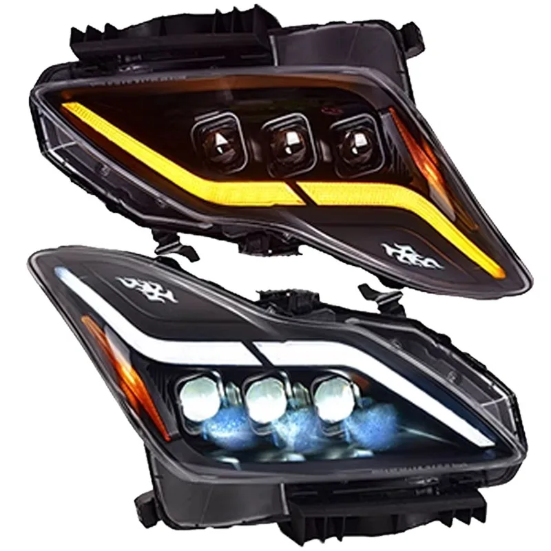 

SXLL Suitable for 08-15 Headlight Flashing Light Emitting Diode GTR Headlight Left and Right