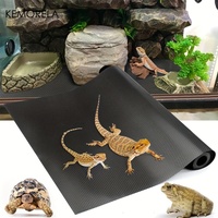 KEMORELA Reptile Carpet Terrarium Liner Bedding Reptile Substrate Mat Safe And Comfortable Reptile Cage Mat For Snake Lizard