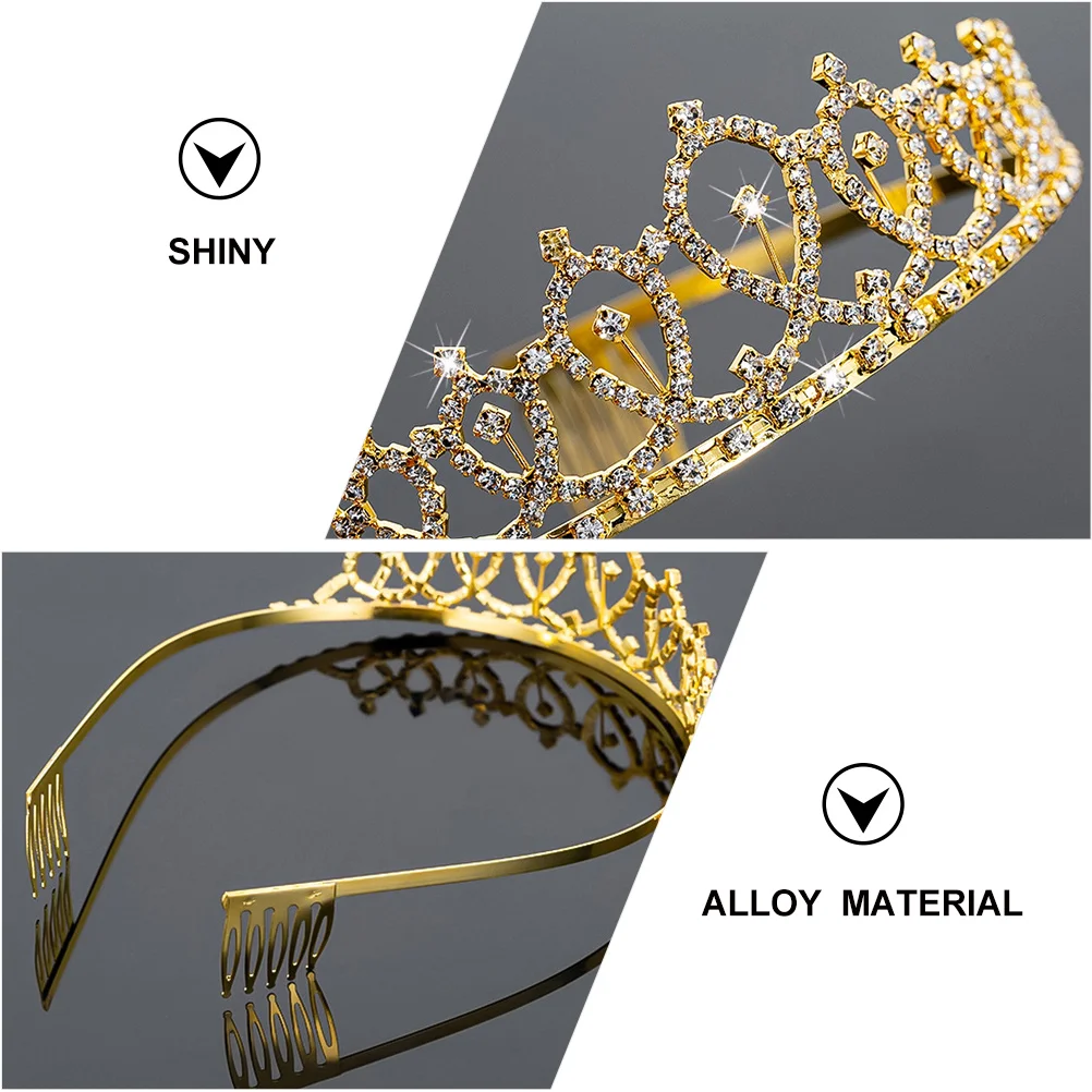 

Birthday Headband Set Party Decorations Princess Crown Accessories for Girls Women