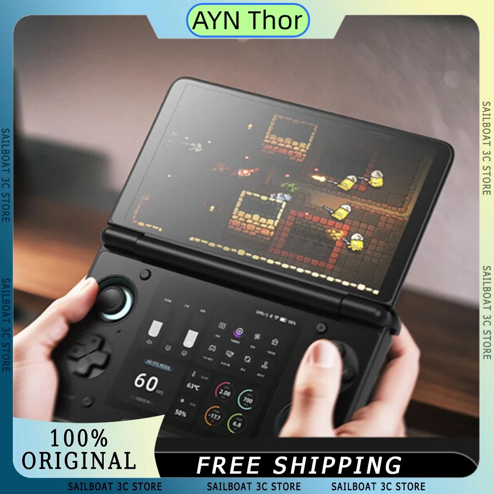 その他 AYN Thor Max 16GB+1TB Black AYN Thor」発表！任天堂DSライクなデュアルディスプレイAndroidゲーム