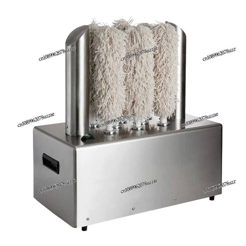 Eight-head Cup Cleaner Star Bar Restaurant Glass Electric Polishing Drying