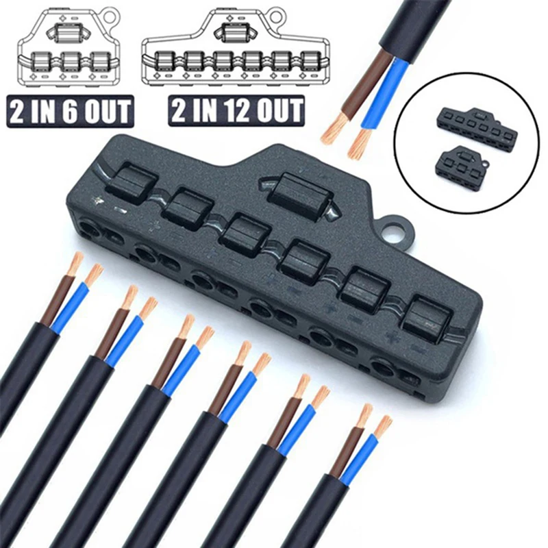 Imagem -02 - Ferroviária Ferroviária Porta Compartilhamento Caixa ou Distribuição Porto Hub para Smd Led Modelo Miniatura Sistema de Iluminação dc Lâmpada
