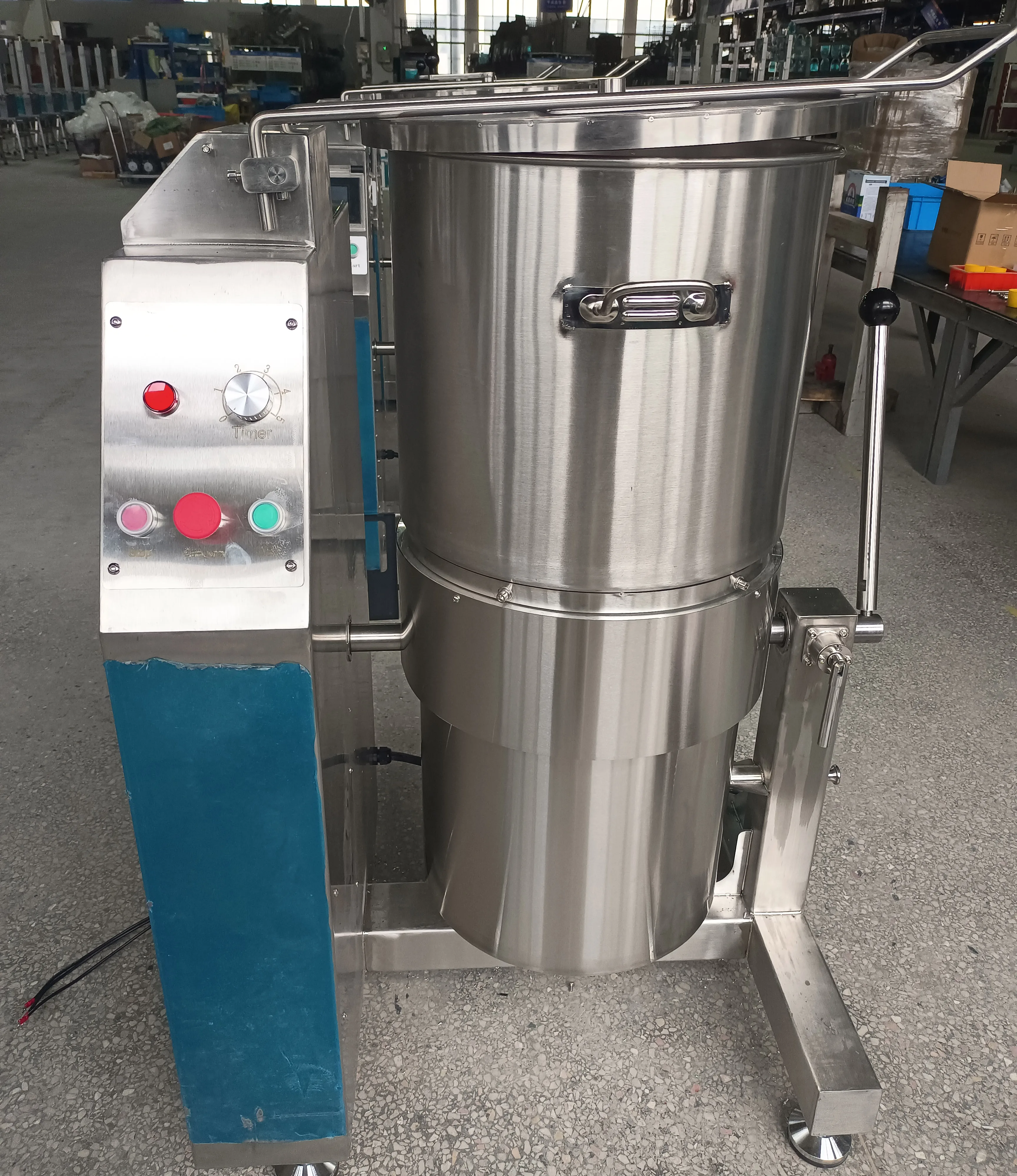 Restaurant Vertical Cutter Mixer Chili Sauce Blender Meatball Beating Machine Vegetable Hummus Chopper