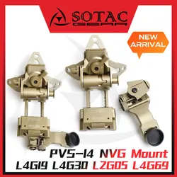 Tactical Helmet Mount L4G19 L4G30 L2G05 L4G69 for PVS14 PVS15 PVS18 PVS31 GPNVG18 PSQ36 NVG Mounting Base