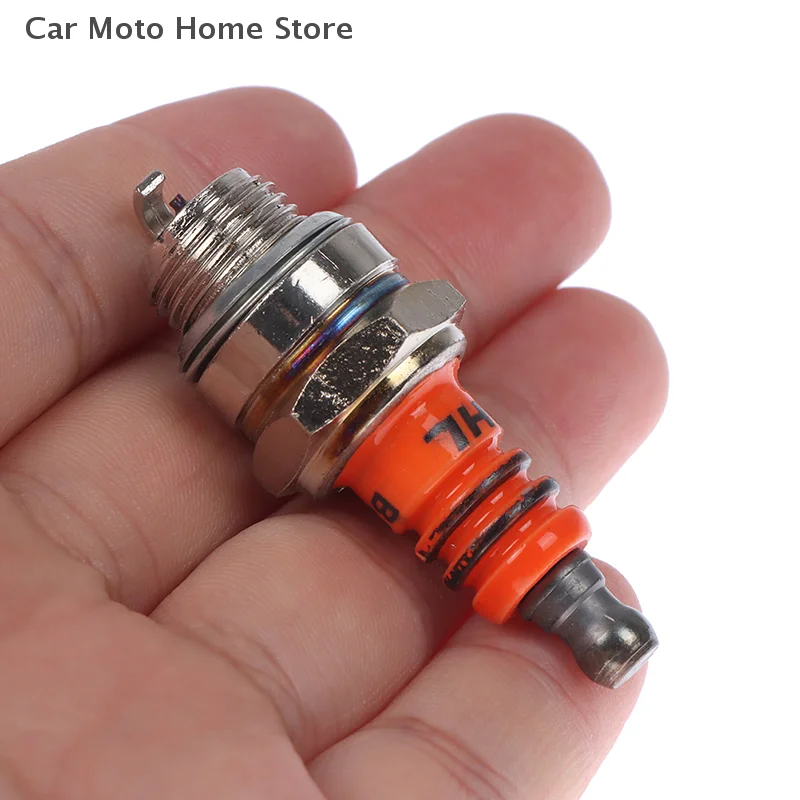 1 pçs bm6a vela de ignição vela de ignição padrão bm6a pequeno motor replacemnet para 2 tempos motosserra cortador de grama aparador