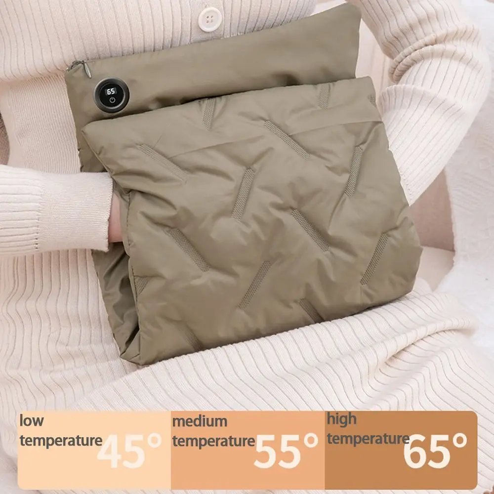

Convenient Portable Hand Warmer Adjustable Temperature USB Heated Warming Pad Quick Heated Multi-function Heating Pad