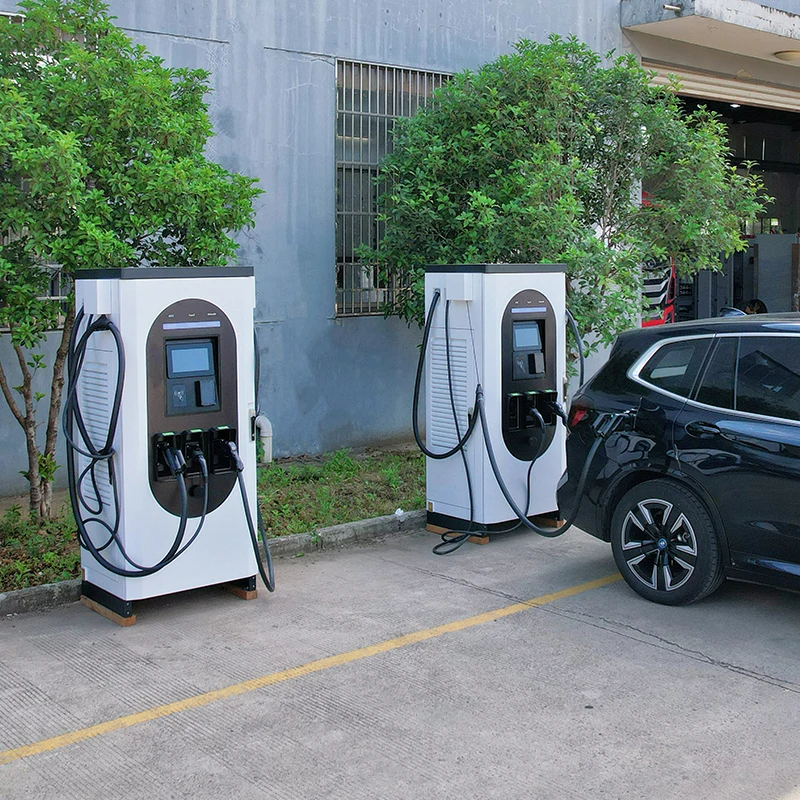 Public Rfid Function ultra Fast Car Charging 250A 3 Phase Ev Chargers Station Ccs G/BT 80kw 60kw Dc Ev Charger