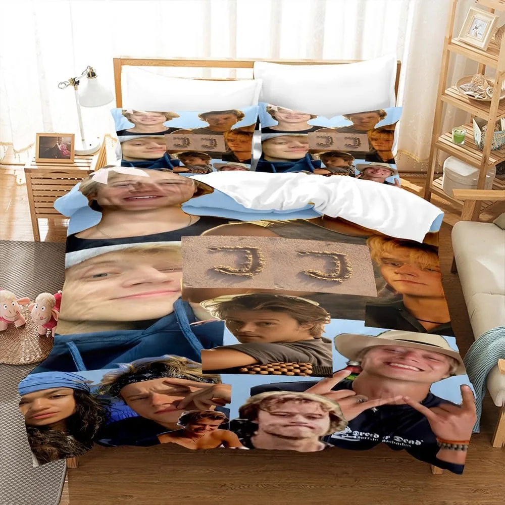 TV Outer Banks JJ Duvet Cover Pillowcase Bedding Set Adult Boy Girl Bedroom Decoration Children Single Double Size