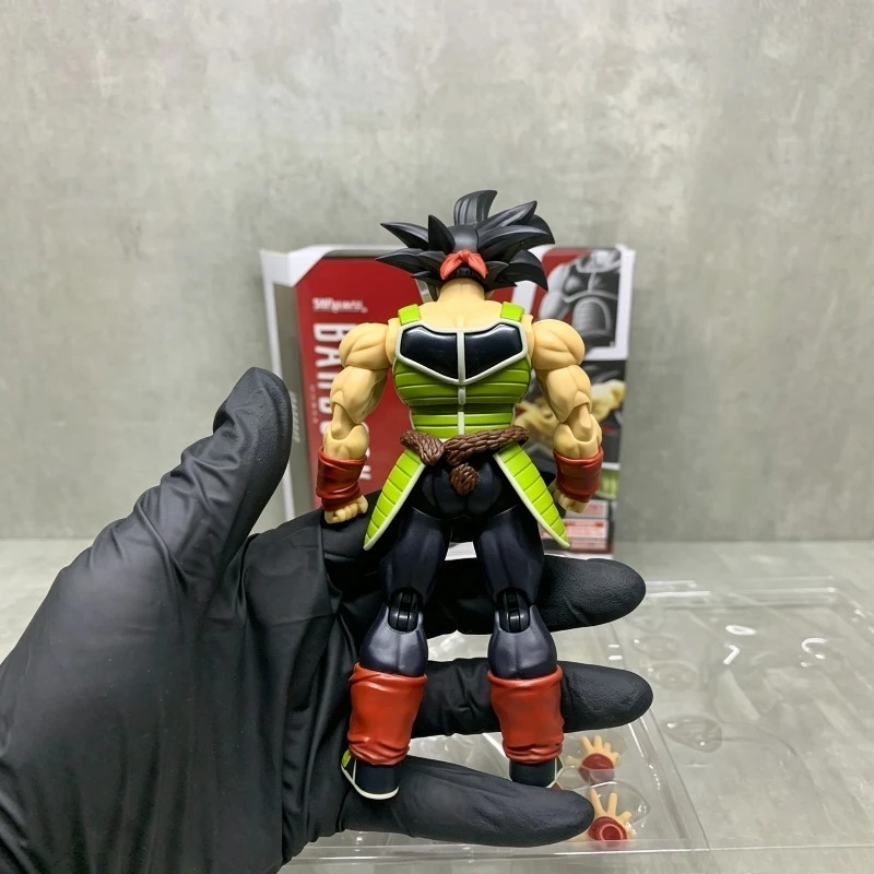 Bandai Genuine SHF Bardock Sun Wukong's Father Lower Warrior Soul Limited Dragon Ball Super Model Hand Figure view 5