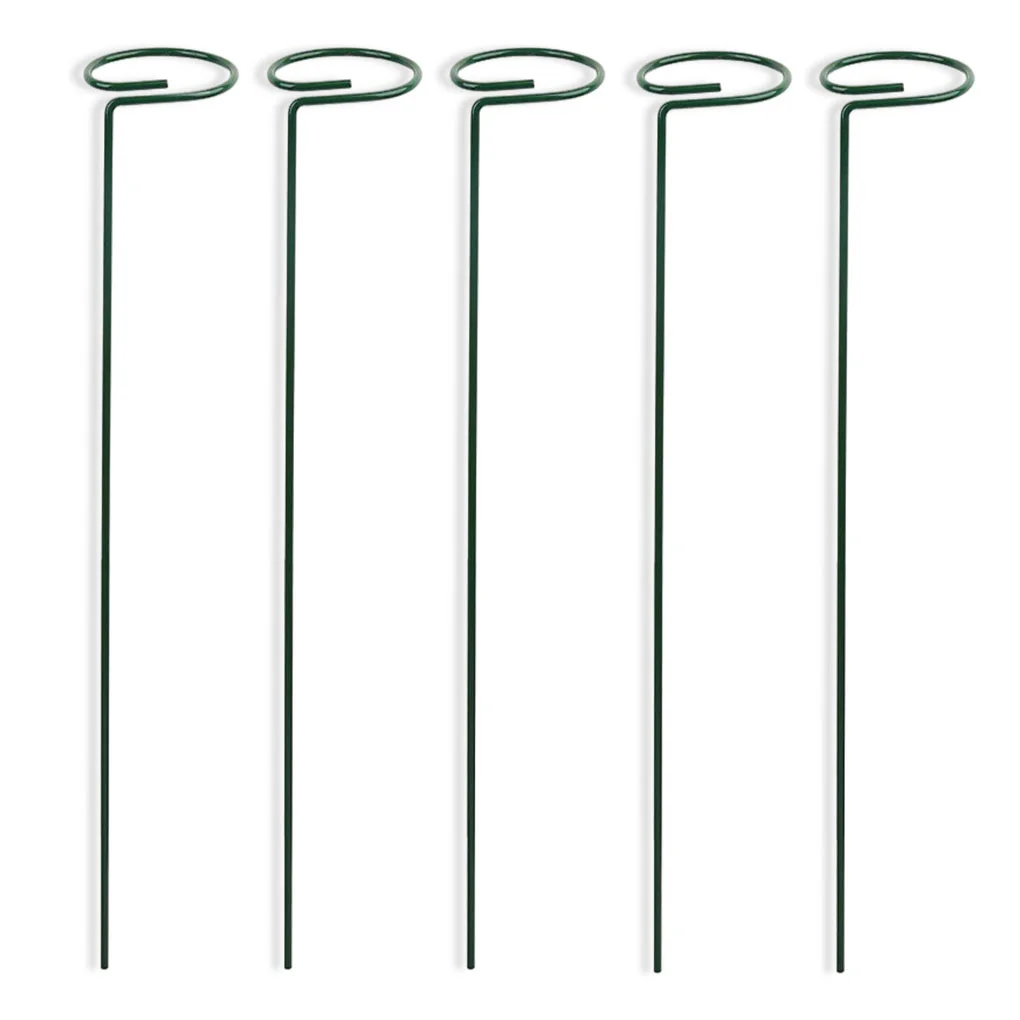 

5 Pieces Plant Support Stakes Trellis Vegetables Training Guide Holder