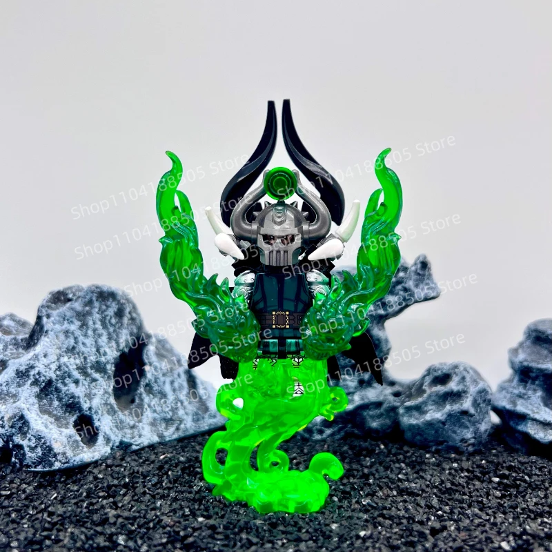 MOC Third-party Production of Cartoon Anime Games, Building Blocks, Assembling Toys, Assembling Gifts