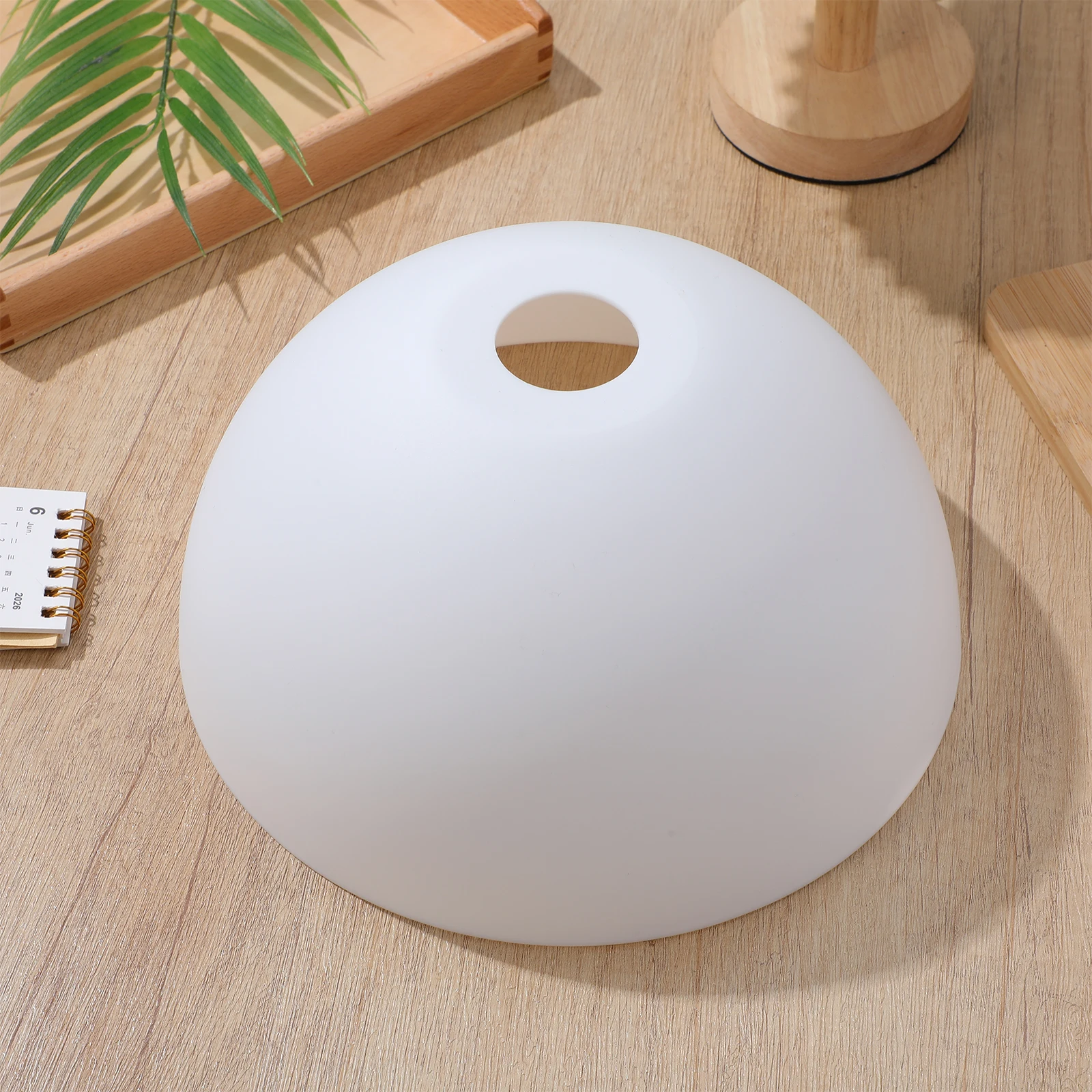 Modern Mushroom Shape Decorative Plastic Lamp Shade For Pendant Hanging Wall Ceiling Fan Lights Replacement Light Bulb Cage