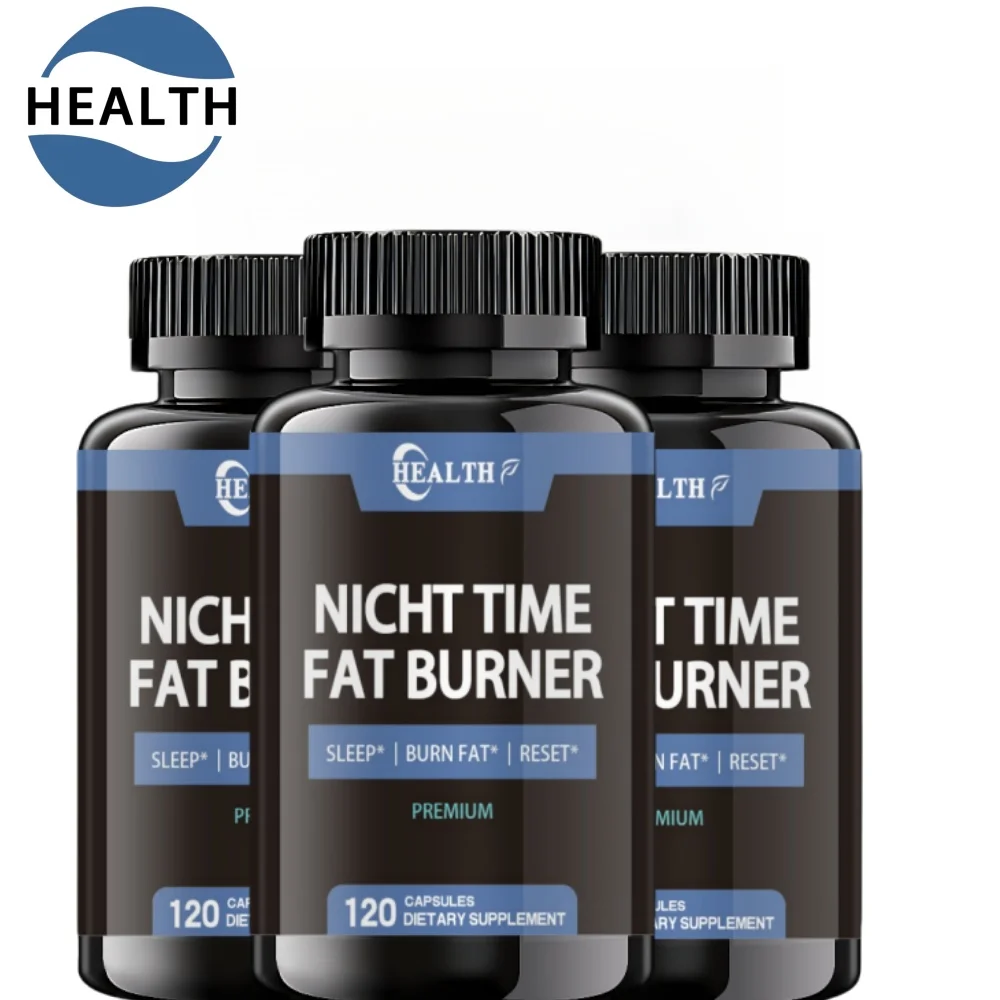 Nighttime Fat Burning Honeycomb Capsules - Contains Vitamin D3 Green Tea for Detoxification and Intestinal Peristalsis