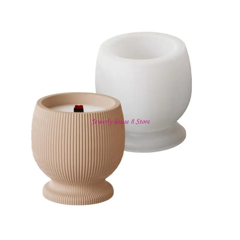 Soft Silicone Goblet Mould for Candle Making and Art Supplies Projects
