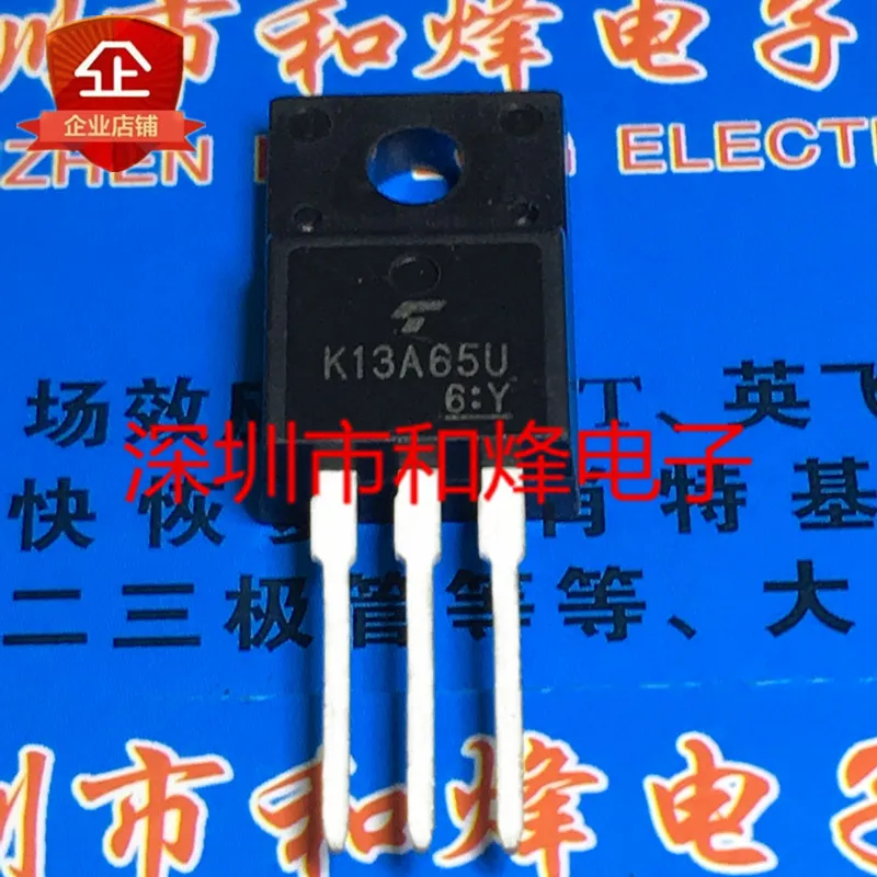 Original 4PCS/ K13A65U TK13A65U  TO-220F 650V 13A