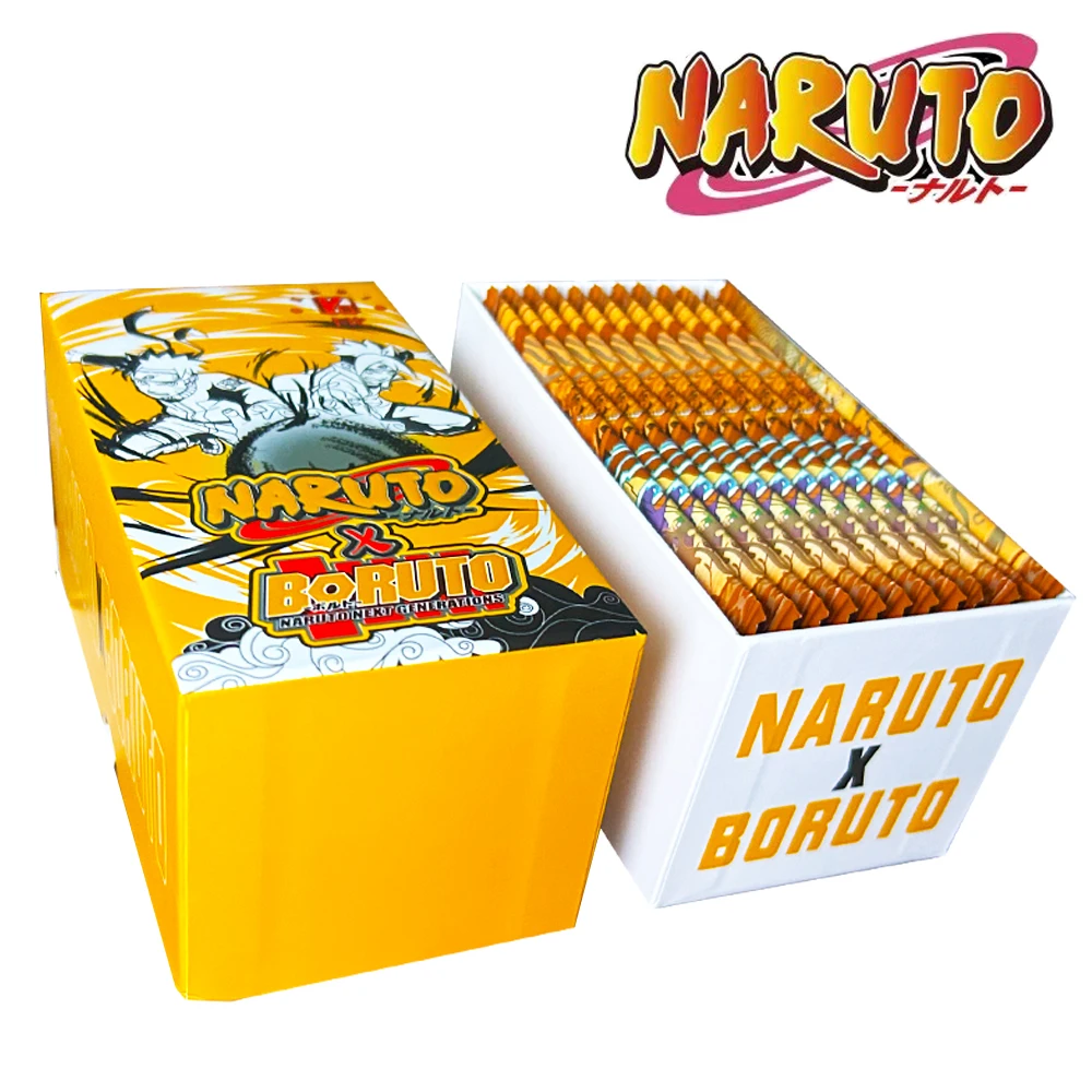 Wholesale Naruto Cards Anime Figures Hero Paper Game Complete Collection Series Collection Card Cards Booster Box Toy Gifts