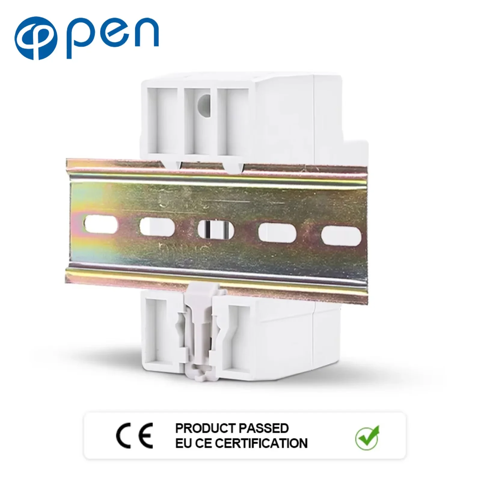 Din Rail Dual Display Adjustable Over Voltage Current Monitor Current Limit Device Under Voltage Protector Relay 40A 63A 80A 230