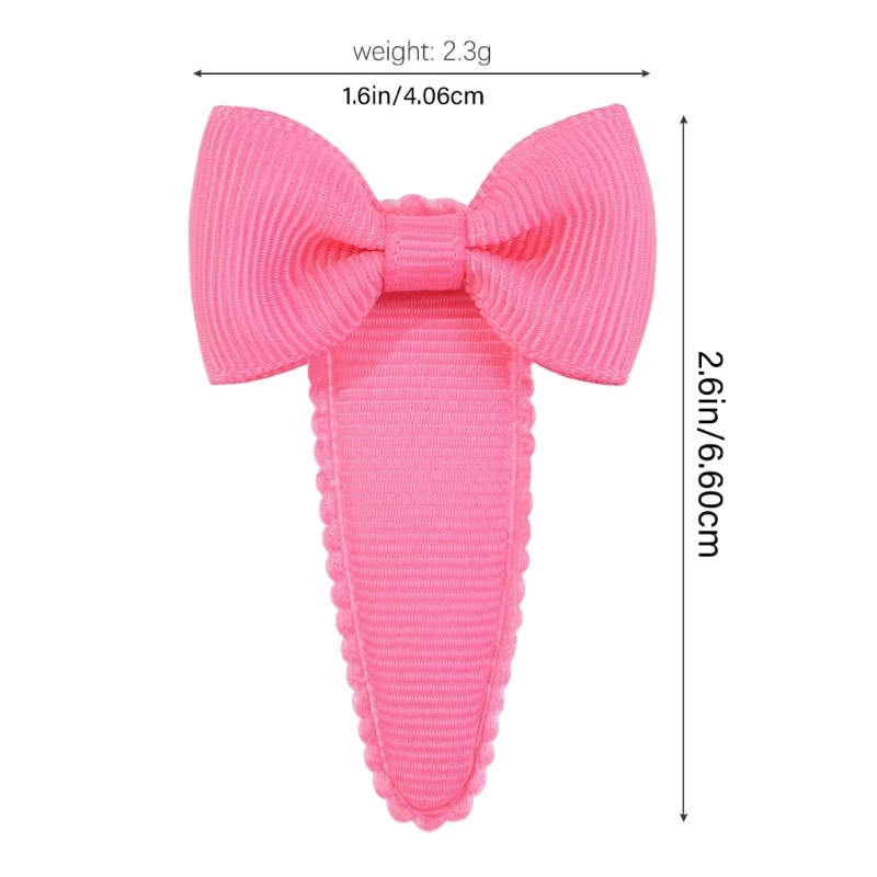 F19F 1 Paar Haar Bowknot Hairgrip Clips Haar Zubehör Schmetterling Haarnadel Haar Clips