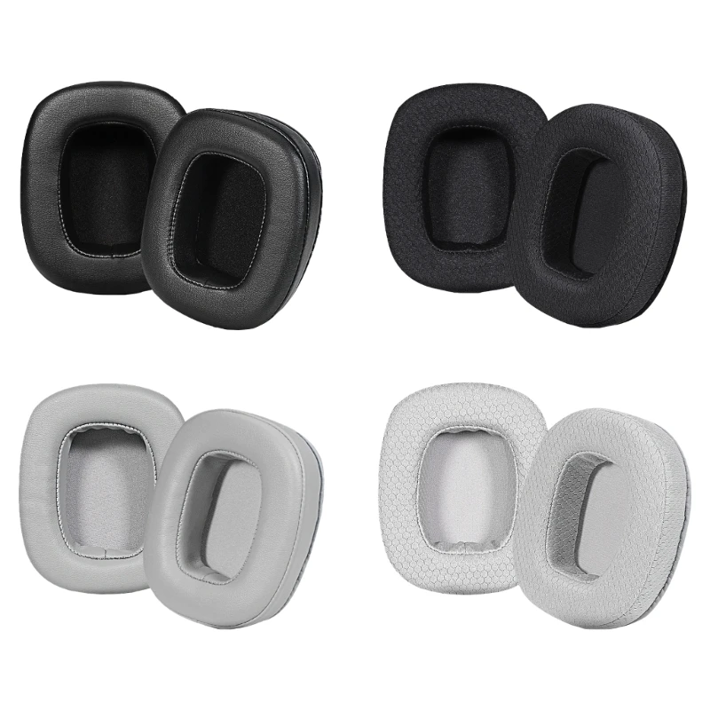 Soft Sponge Ear Pads Easy Maintenance Earbud Cushions Noise Isolating Earphone Cushions Comfortable for Edifier HECATE G50