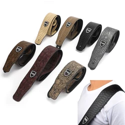 P&P Professional Serpentine Guitar Strap, Adjustable 33.8