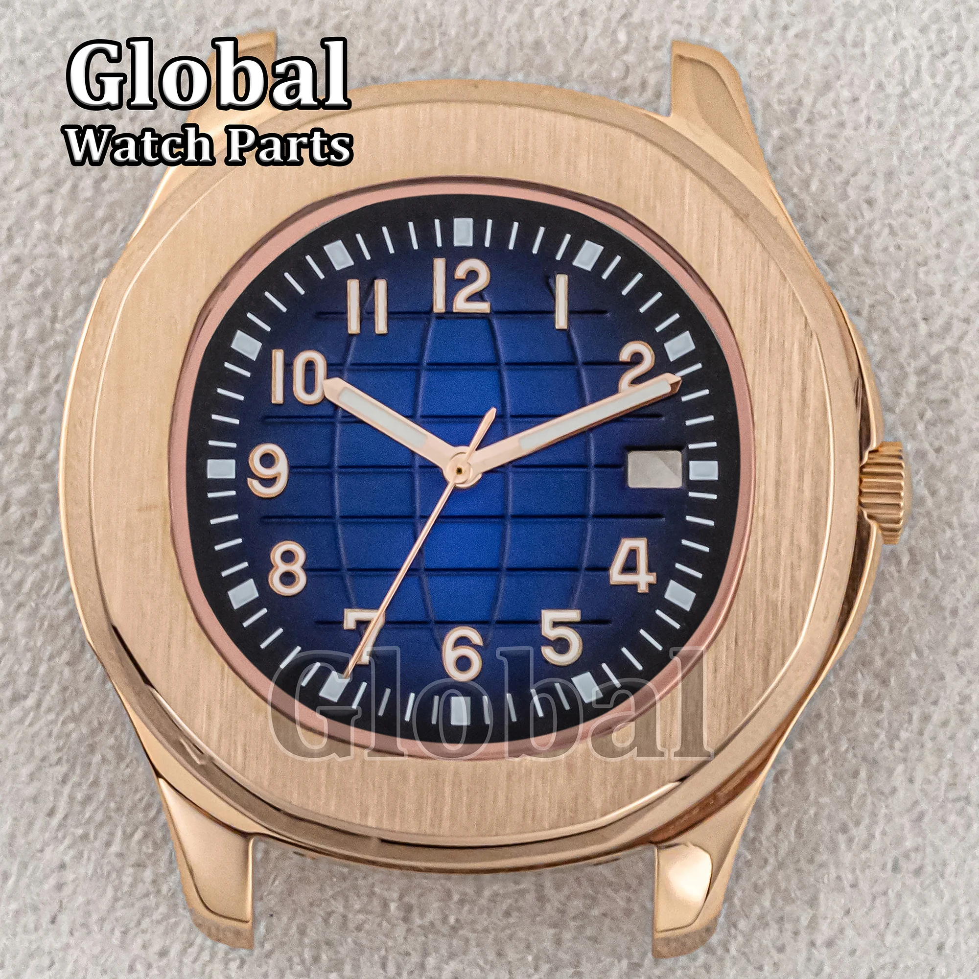 Aquanaut-ステンレススチールケースウォッチ,サファイアガラス,ダイヤル32mm,発光ハンド,機械式ムーブメントnh35 nh36,42mm