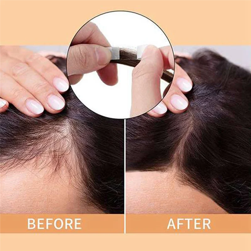 

180Pcs Super Strong Duo-Tac Wig Double Tape Adhesive Extension Hair Strips For Toupees/Lace Wig Film Slitting Line, Durable