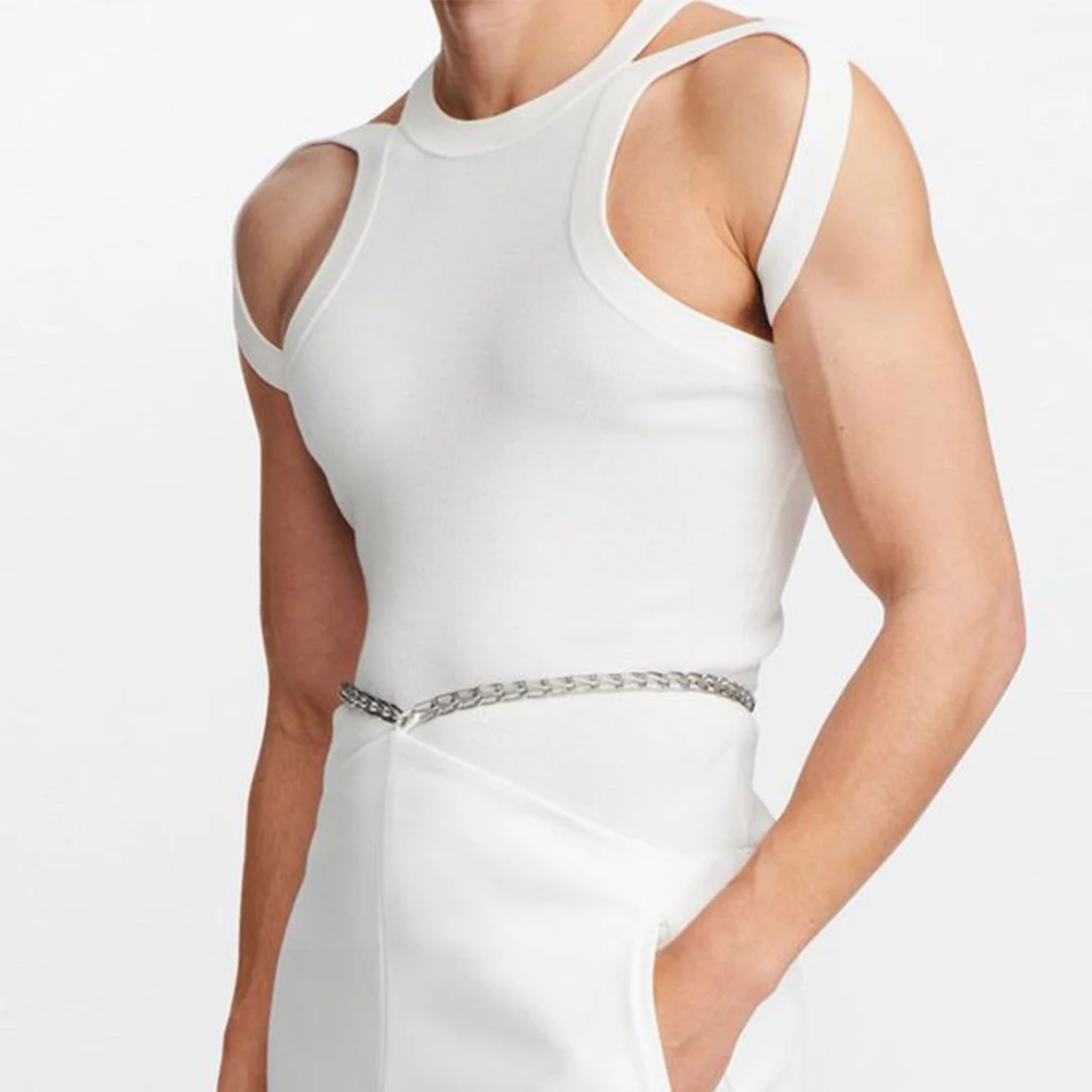 

Hot New Stylish Comfy Fashion Mens Tank Vest Internetcelebrity Fitness Muscle Party Regular Sleeveless Slim Fit