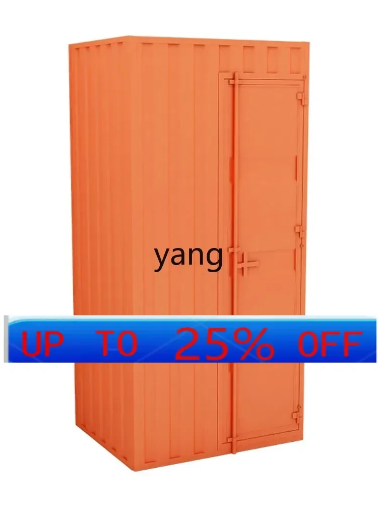 C X simple wrought iron industrial wind container changing room space partition mobile toilet