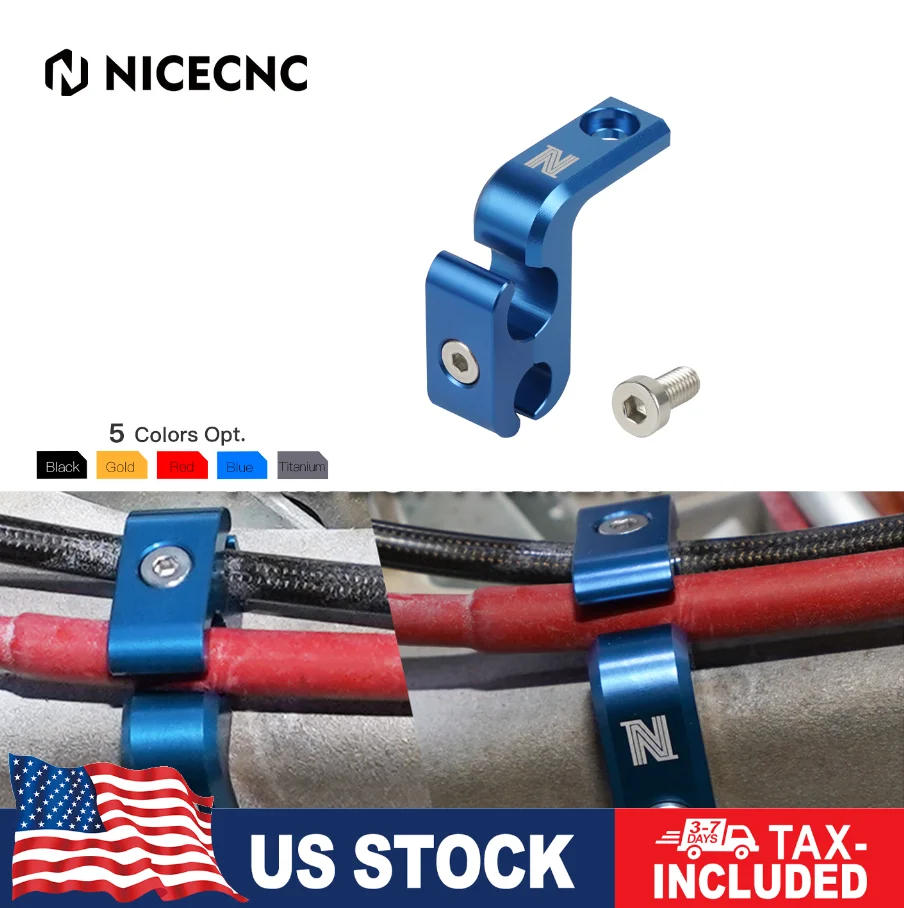 

(US stock) ATV Front Brake Line Hose Guide Clamp Holder For Yamaha RAPTOR 700 700R GYTR EDITION SPECIAL EDITION parking