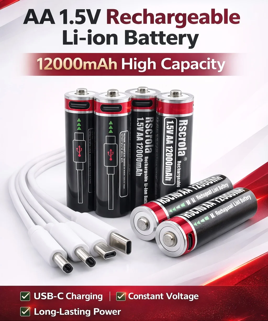 High Capacity 1.5V …