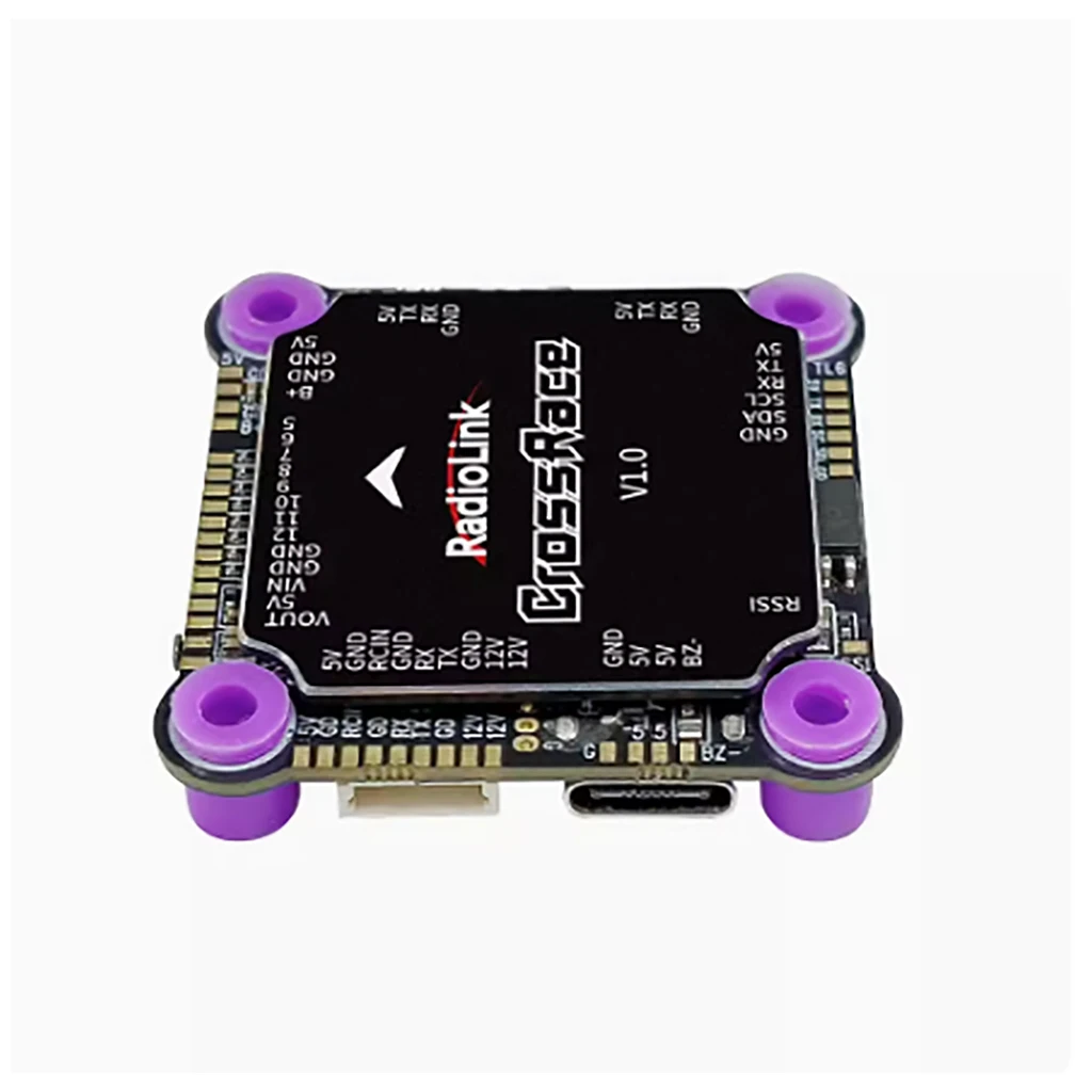 Radiolink CrossRace Flight Controller 12CH Output OSD Integrated  4-in-1 ESC Plug-and-play 2-8 axle Multirotor Drone Quadcopter