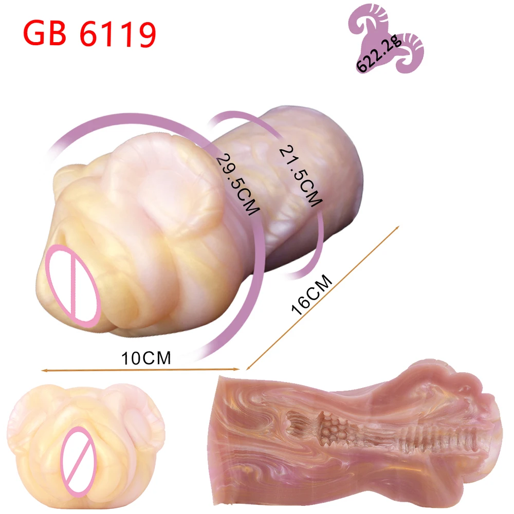 GEEBA لوازم الكبار الخيال جيب كس الضارب للرجال 18 + واقعية المهبل سيليكون ذكر الاستمناء الجنس لعب الكبار Ohahole #5
