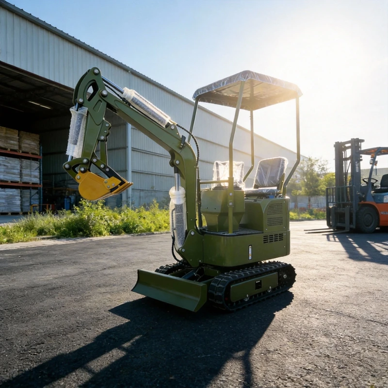 

0.8/1.0Ton mini excavator kubota engine Epa/Euro 5 Europe Multifunctional Construction mini excavators diesel tools