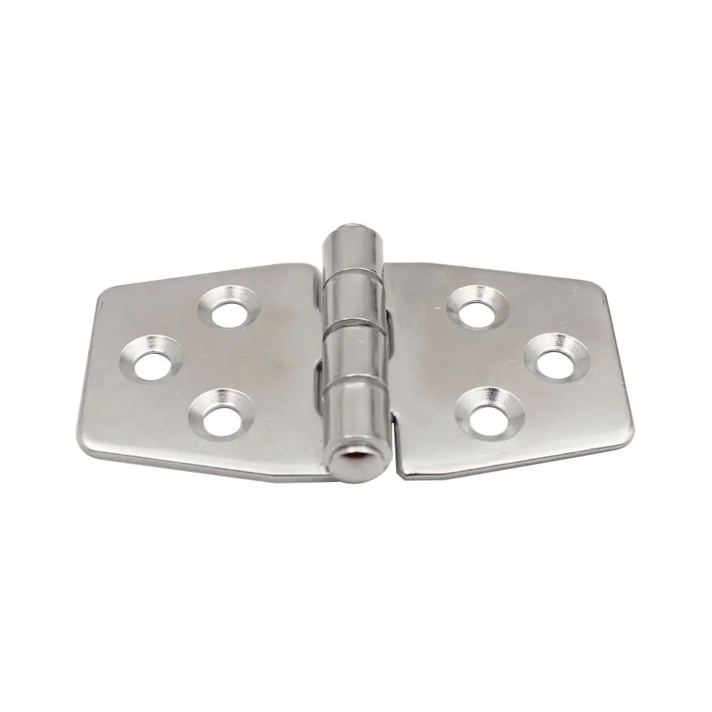10pcs Boat Accessories Marine Hardware 304 Stainless Steel Butterfly Hinges 3' X 1.5' Marine Boat/ Door/Cabinet/Table 40x76mm