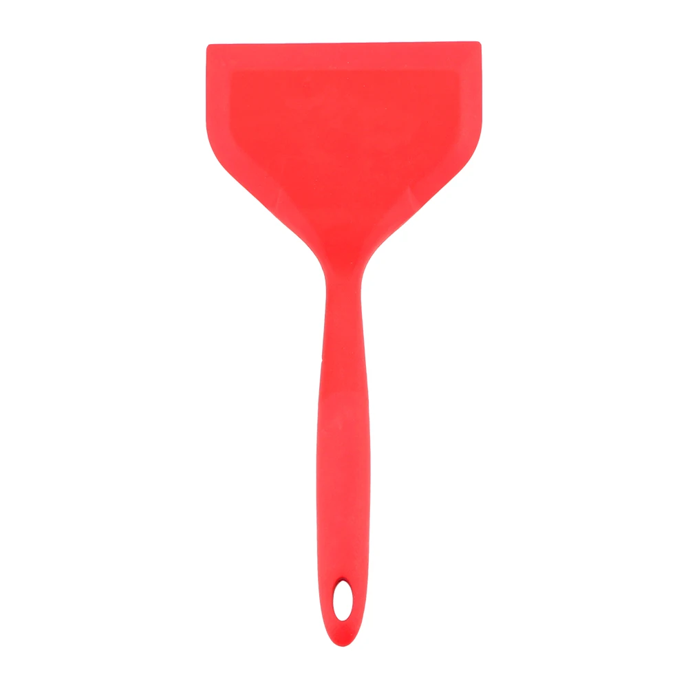 Cooking Utensils Beef Meat Egg Scraper Non-stick Turners Wide Pizza Shovel Silicone Spatula