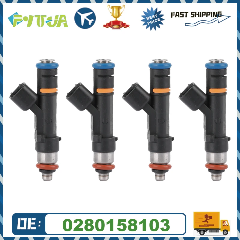 4Pcs Fuel Injector …