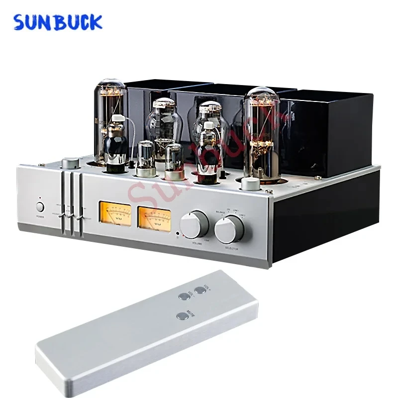 Amplificador do tubo do vácuo da classe A de Sunbuck, amplificador traseiro equilibrado, 2,0, 30W, 6SL7, 6WG7, 300B, impulso 845
