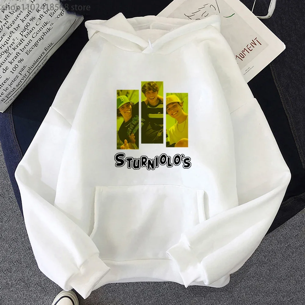 Sturniolo Triplets hoodies women Kawii Prints Tops Retro 90s sweatshit long Sleeve Clothes Graphic Tee tracksuit men clothing