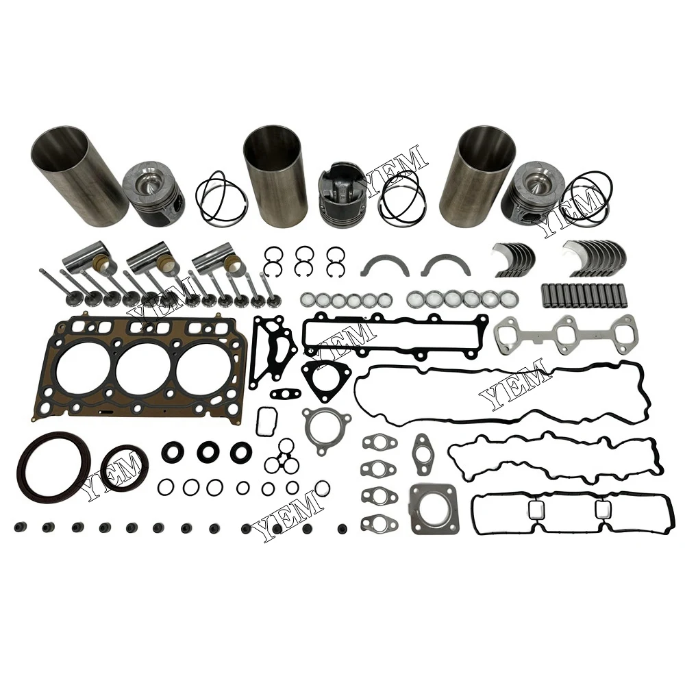 D18 Overhaul Rebuild Kit With Gasket Set Bearing-Valve Train For Doosan Engine Spare Parts