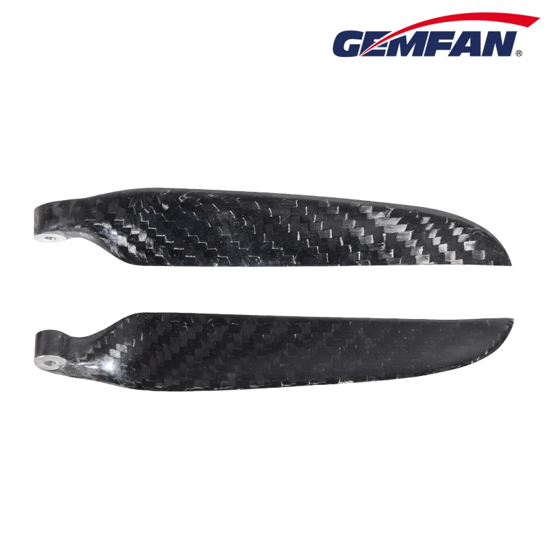 Gemfan Elica pieghevole 9.5×5 10X6 11×6 11X8 12×6 12X8 12×6.5 Fibra di carbonio 1 PZ per parti di aeroplani RC Accessori Multirotore