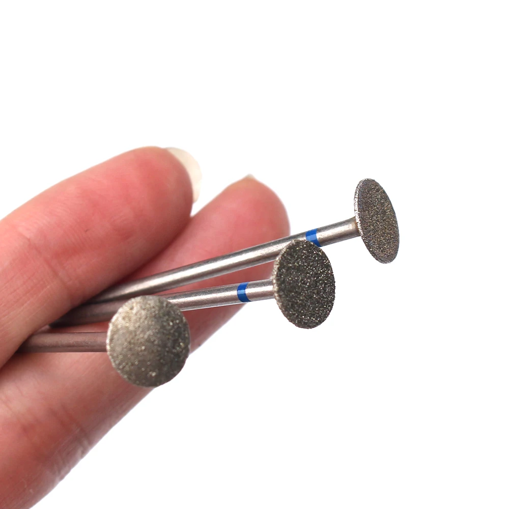 قواطع الطحن للقدم مسمار لقمة ثقب باديكير مانيكير بشرة القدم أدوات نظيفة ملف الأظافر طحن رئيس الملحقات #4