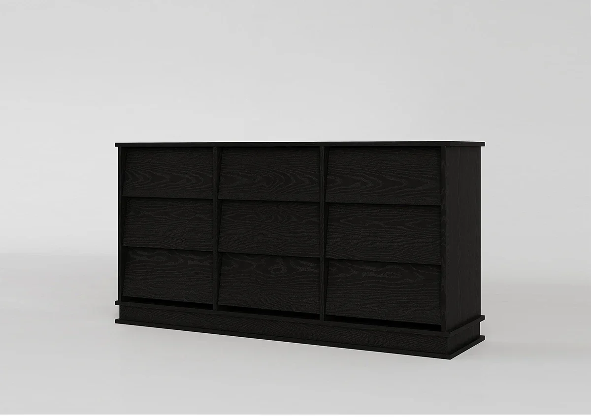 

XX39Medieval solid wood light luxury high-end entrance cabinet against the wall storage cabinet