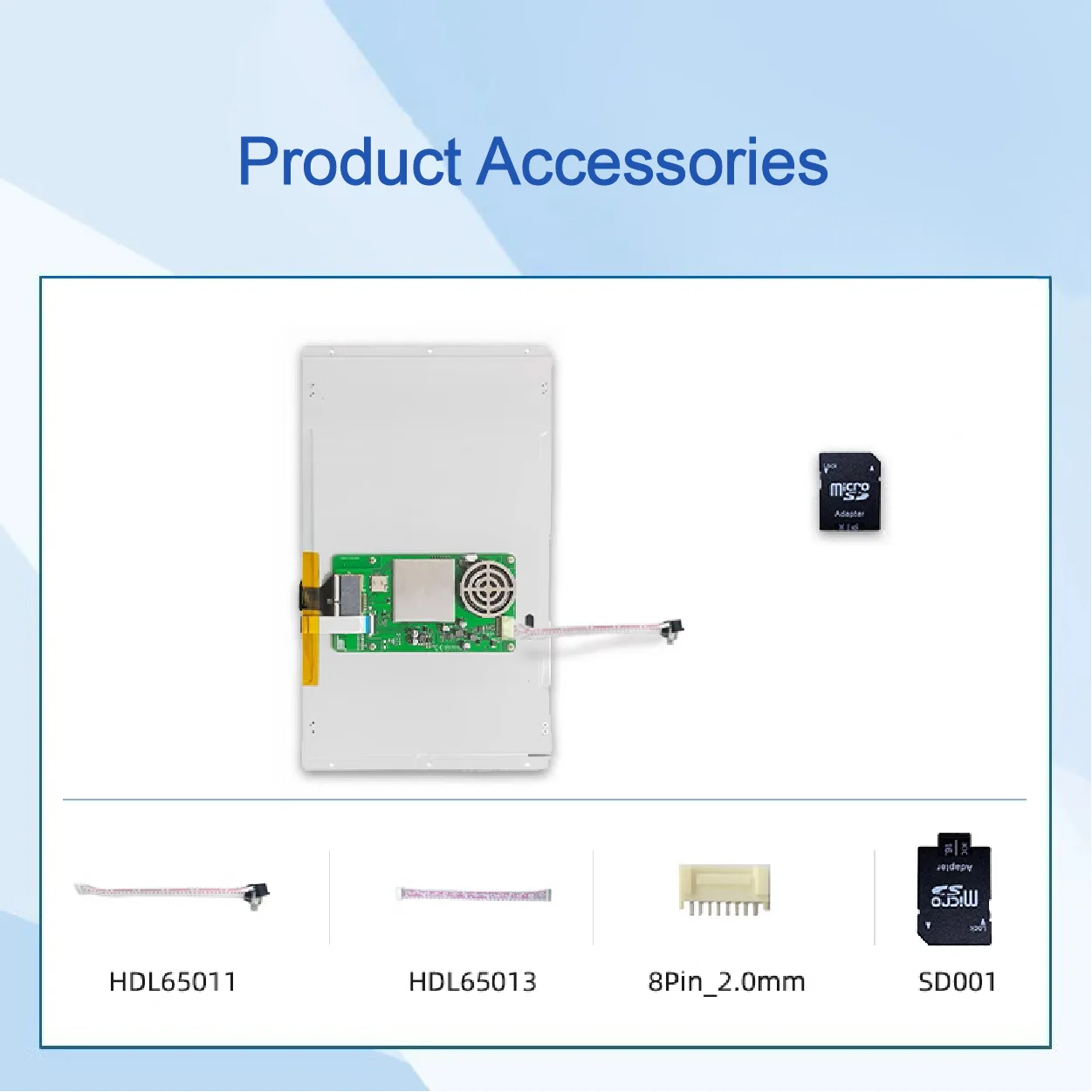 15.6-inch, 1366*768 Pixels Resolution, 262K Colors, TN-TFT-LCD, Normal Viewing Angle TTL/RS232 DMG13768C156_03W