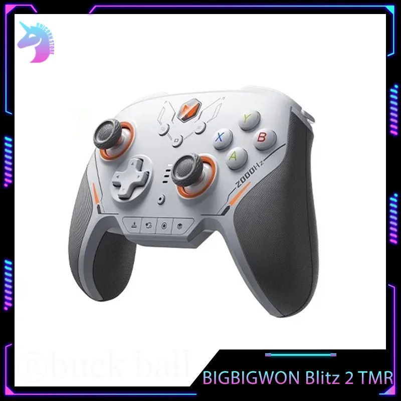 

BIGBIGWON Blitz 2 TMR Star Flash Wireless Bluetooth Gamepads 2000HZ Somatosensory Controllers Customized For NS PC Steam Game