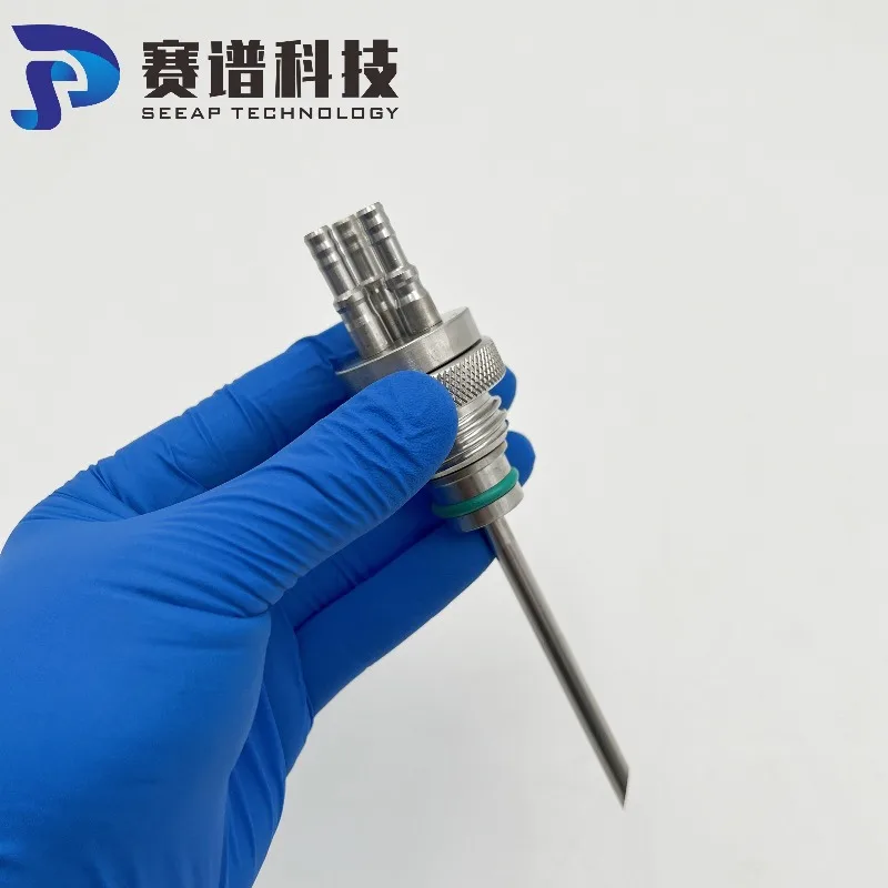Fermentation tank feeding pin Stainless steel 316L threaded fermenter feeding pin RD28