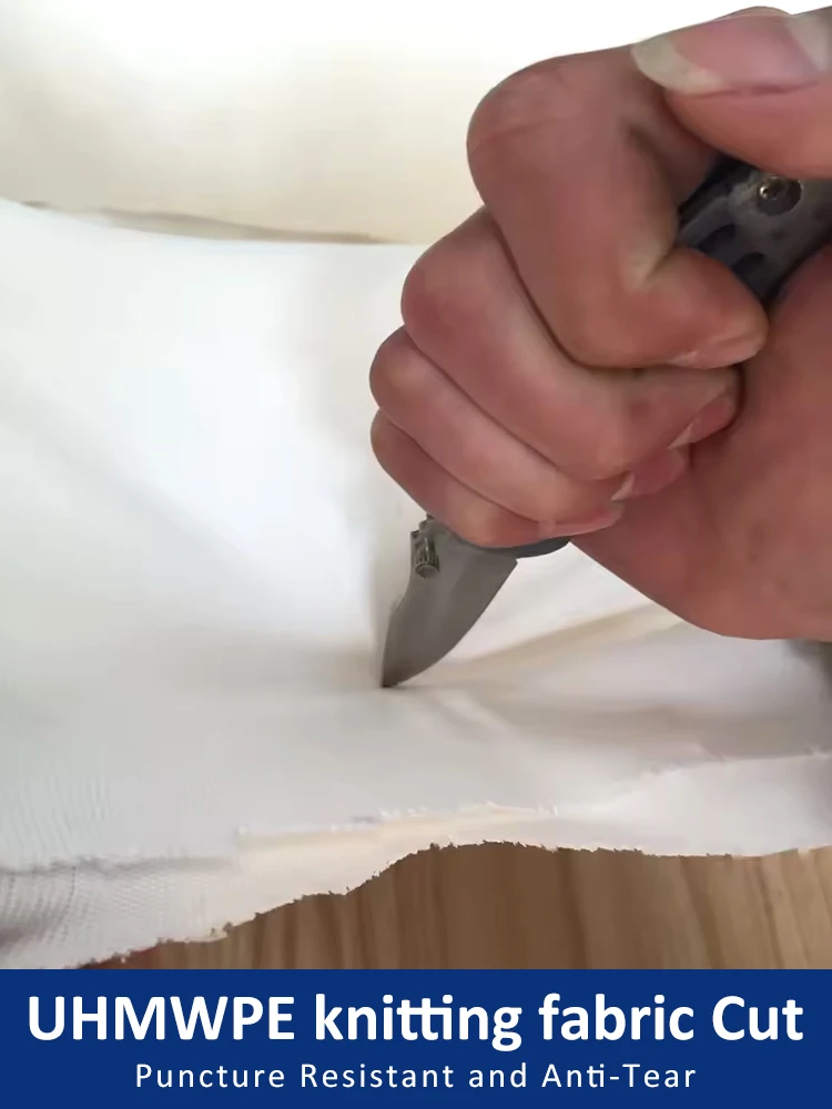 UHMWPE knitting fabric Cut Resistant Fabric